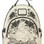 Alice in Wonderland Embroidered Floral Mini Backpack