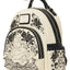 Alice in Wonderland Embroidered Floral Mini Backpack