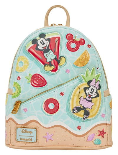 Mickey & Minnie Beach Fun Mini Backpack