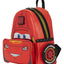 Cars by Loungefly Mini Backpack 20th Anniversary Lightning McQueen Metallic LightUp