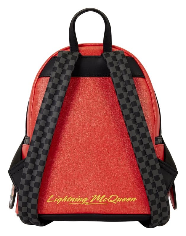 Cars by Loungefly Mini Backpack 20th Anniversary Lightning McQueen Metallic LightUp