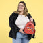 Cars by Loungefly Mini Backpack 20th Anniversary Lightning McQueen Metallic LightUp
