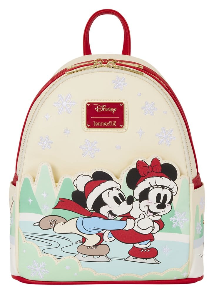 Mickey & Friends by Loungefly Mini Backpack with Headband Holder Ice Skating