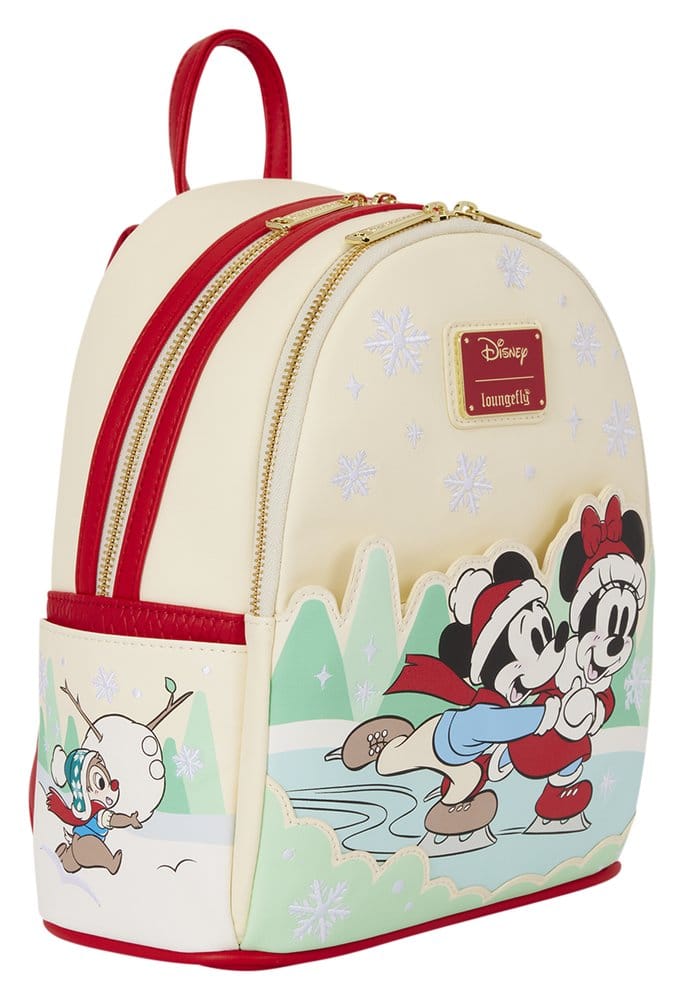 Mickey & Friends by Loungefly Mini Backpack with Headband Holder Ice Skating