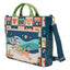 Disney by Loungefly Canvas Tote Bag Mickey and Minnie Holiday