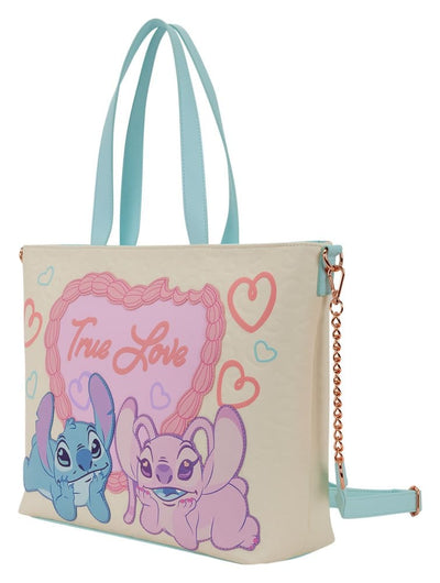 Lilo & Stitch by Loungefly Canvas Tote Bag True Love