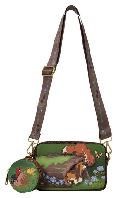 The Fox and the Hound by Loungefly Canvas Tote Bag Tod & Vixey
