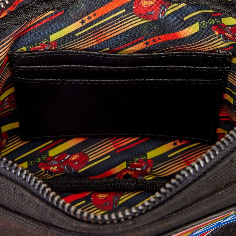 Cars by Loungefly Sling Bag 20th Anniversary Piston Cup