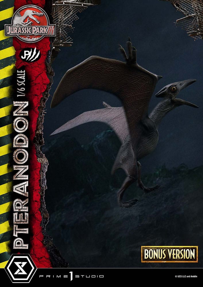 Jurassic Park III Legacy Museum Collection Statue 1/6 Pteranodon Bonus Version 68 cm