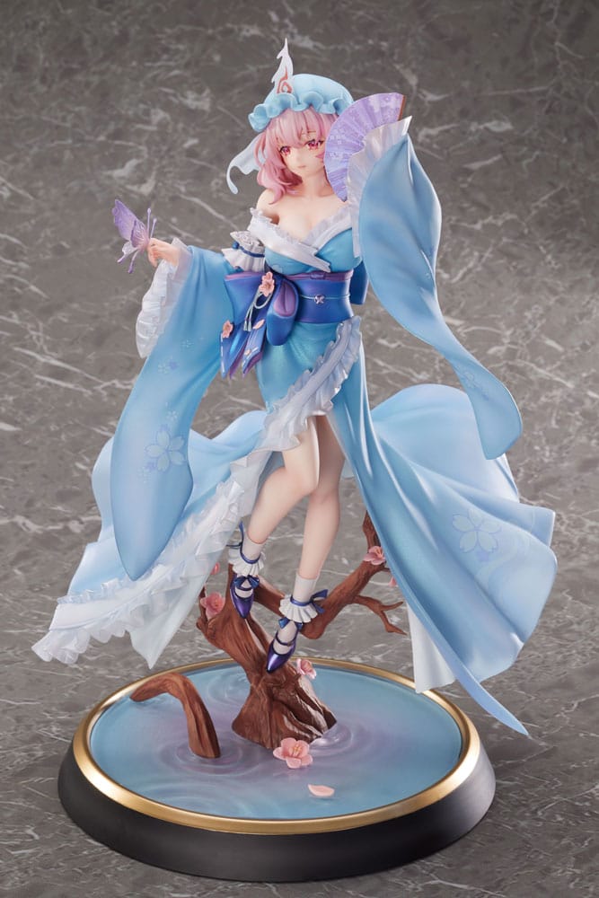 Touhou Project PVC Statue 1/6 Ghost From the Calamitous Nirvana Yuyuko Saigyouji 32 cm - Damaged packaging