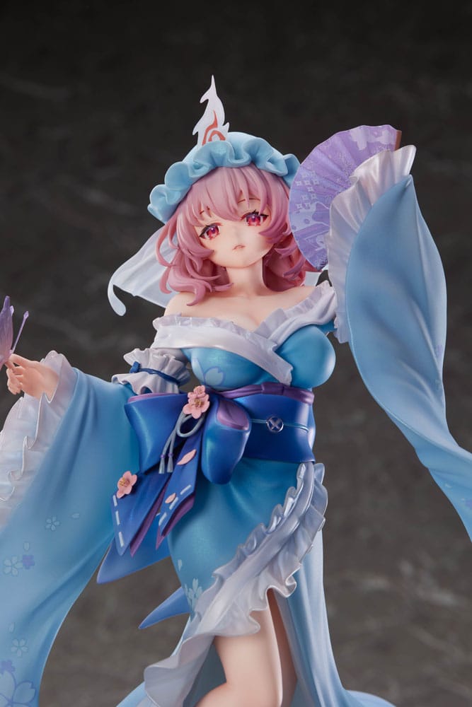 Touhou Project PVC Statue 1/6 Ghost From the Calamitous Nirvana Yuyuko Saigyouji 32 cm - Damaged packaging