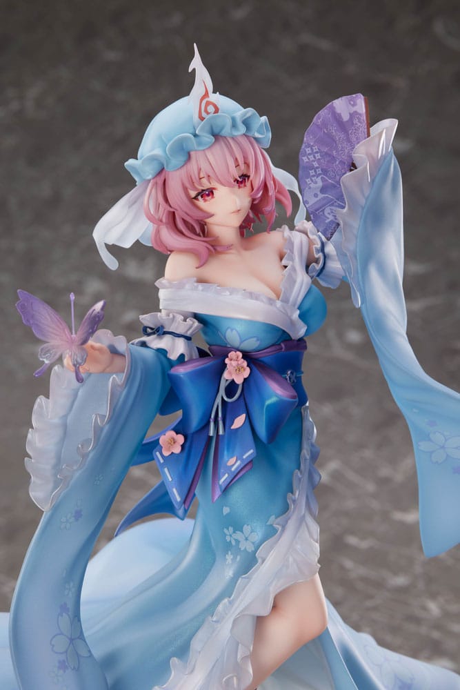 Touhou Project PVC Statue 1/6 Ghost From the Calamitous Nirvana Yuyuko Saigyouji 32 cm - Damaged packaging