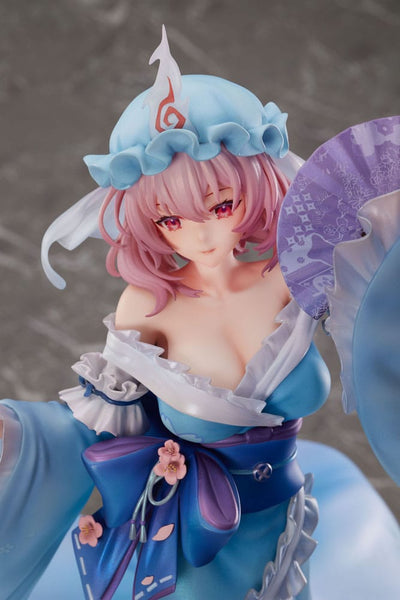 Touhou Project PVC Statue 1/6 Ghost From the Calamitous Nirvana Yuyuko Saigyouji 32 cm  - Damaged packaging