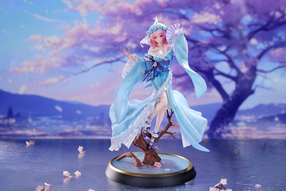 Touhou Project PVC Statue 1/6 Ghost From the Calamitous Nirvana Yuyuko Saigyouji 32 cm - Damaged packaging