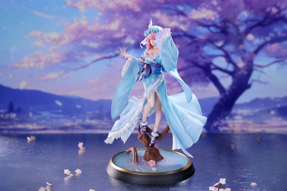 Touhou Project PVC Statue 1/6 Ghost From the Calamitous Nirvana Yuyuko Saigyouji 32 cm  - Damaged packaging