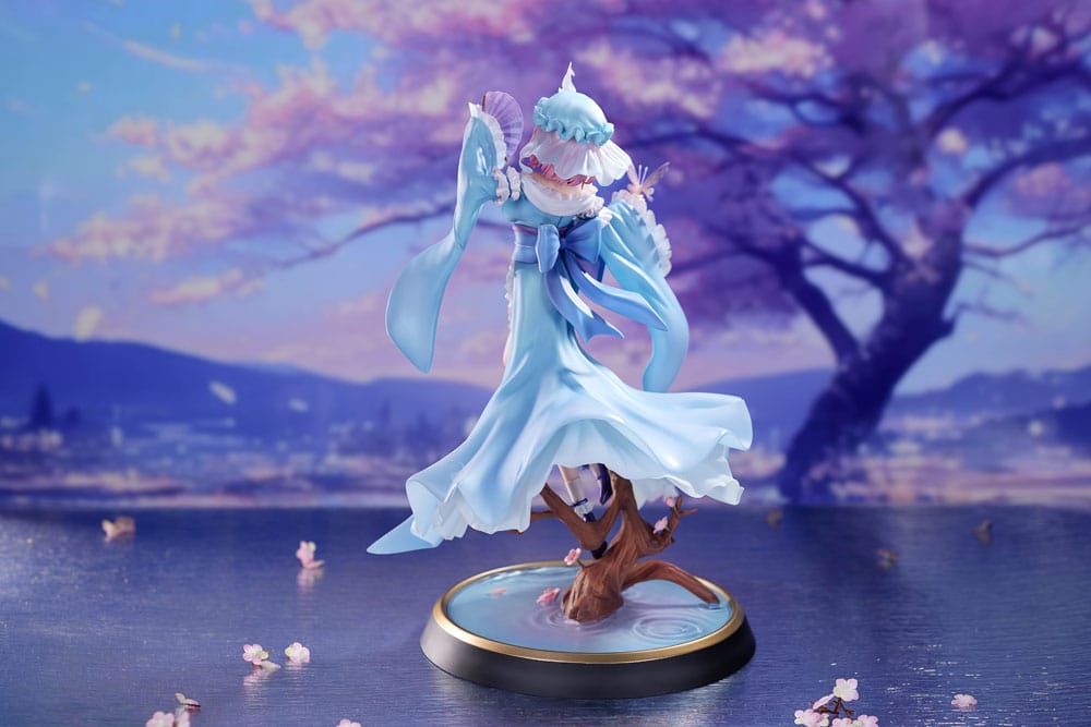 Touhou Project PVC Statue 1/6 Ghost From the Calamitous Nirvana Yuyuko Saigyouji 32 cm  - Damaged packaging