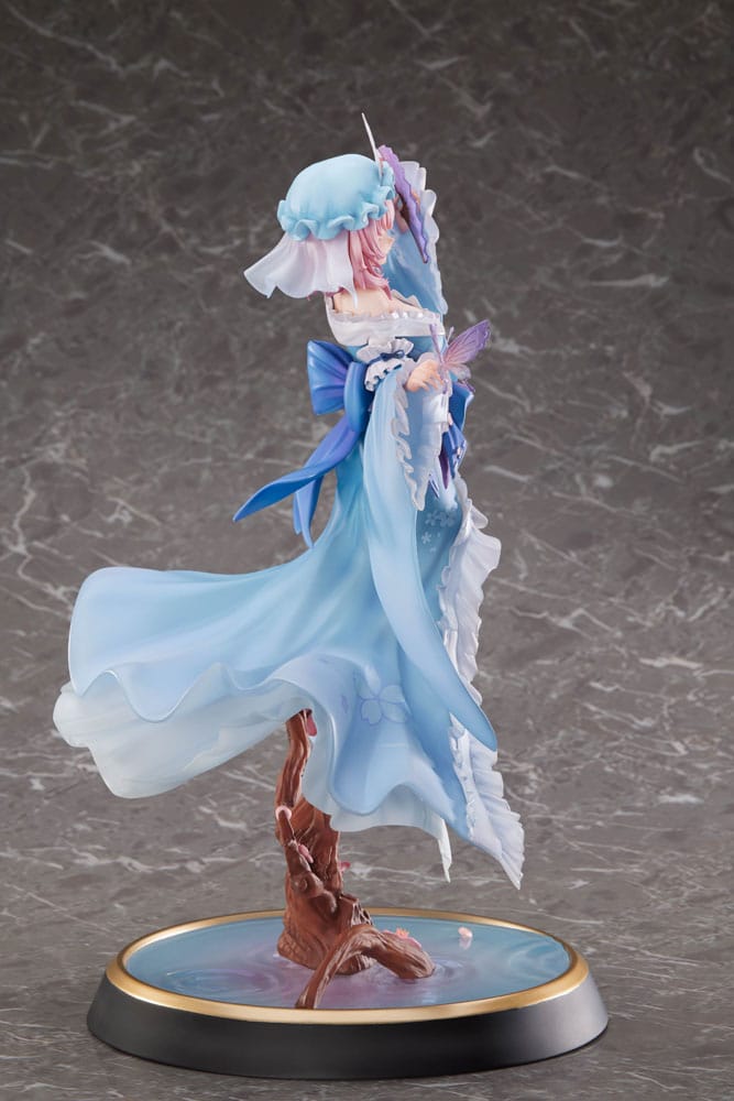 Touhou Project PVC Statue 1/6 Ghost From the Calamitous Nirvana Yuyuko Saigyouji 32 cm - Damaged packaging