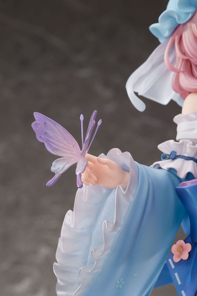 Touhou Project PVC Statue 1/6 Ghost From the Calamitous Nirvana Yuyuko Saigyouji 32 cm  - Damaged packaging