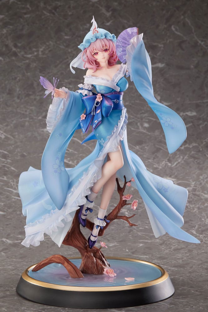 Touhou Project PVC Statue 1/6 Ghost From the Calamitous Nirvana Yuyuko Saigyouji 32 cm - Damaged packaging