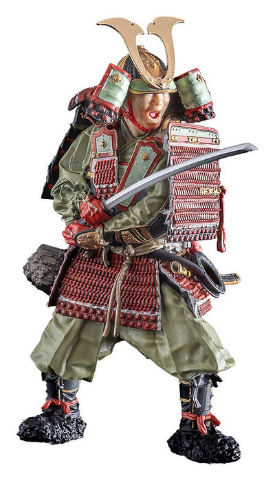 PLAMAX Plastic Model Kit 1/12 Kamakura Period Armored Warrior (re-run) 13 cm