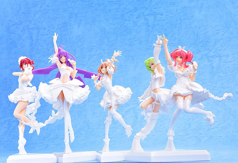 Macross Frontier Plastic Model Kit 1/20 PLAMAX MF-86: Minimum factory Walkure - LAST MISSION Image Color Ver. Set 9 cm