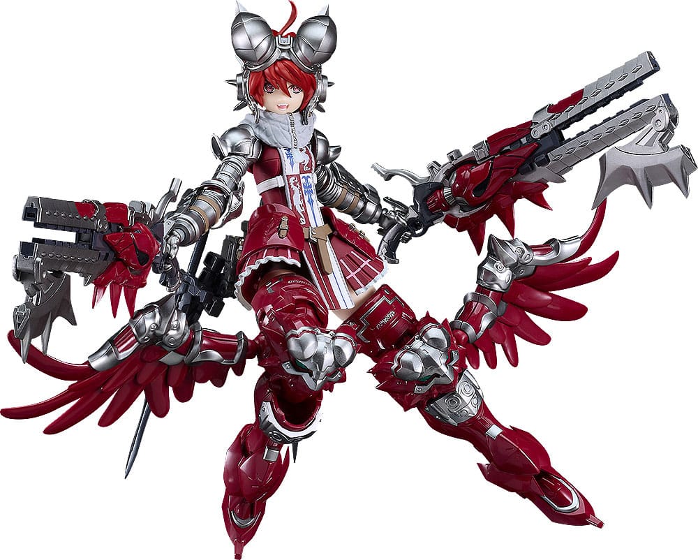 Godz Order Plastic Model Kit PLAMAX GO-03 Godwing Dragon Knight Ren Firedragon 17 cm