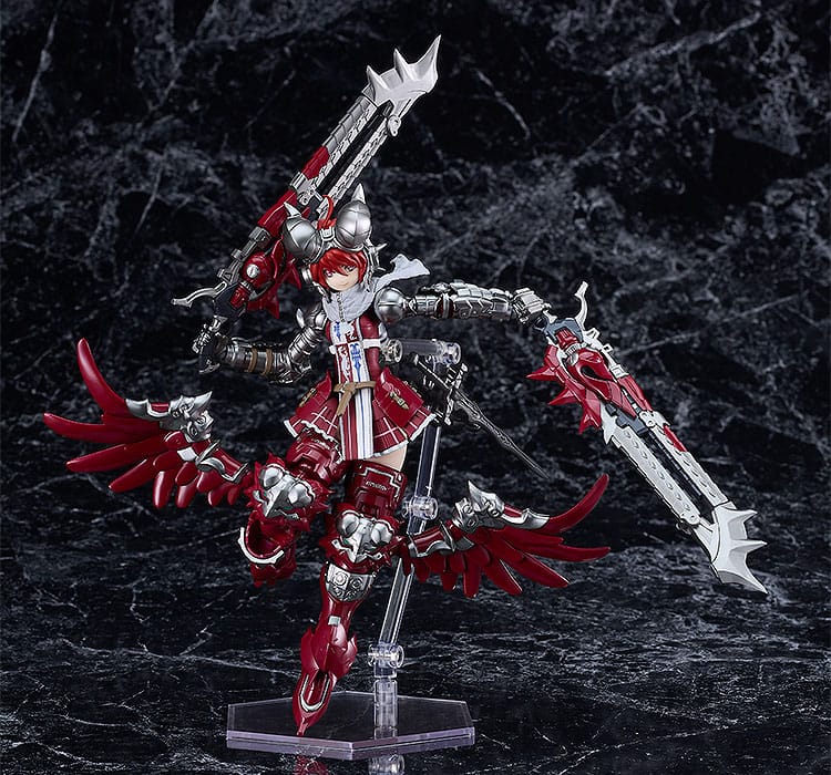 Godz Order Plastic Model Kit PLAMAX GO-03 Godwing Dragon Knight Ren Firedragon 17 cm