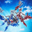 Godz Order Plastic Model Kit PLAMAX GO-03 Godwing Dragon Knight Ren Firedragon 17 cm