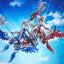 Godz Order Plastic Model Kit PLAMAX GO-04 Godwing Dragon Knight Himari Bahamut 17 cm