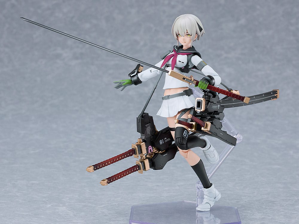 Heavily Armed High School Girls PLAMAX Figure Ichi: Early Ver. 16 cm