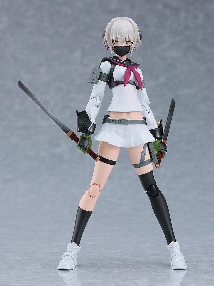 Heavily Armed High School Girls PLAMAX Figure Ichi: Early Ver. 16 cm