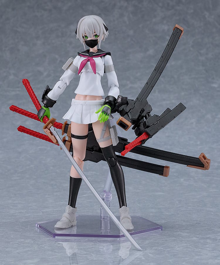 Heavily Armed High School Girls PLAMAX Figure Ichi: Early Ver. 16 cm