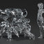 Ghost in the Shell PLAMAX minimum factory Plastic Model Kit Motoko Kusanagi with Fuchikoma: Thermoptic Camouflage Ver. 8 cm
