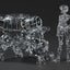 Ghost in the Shell PLAMAX minimum factory Plastic Model Kit Motoko Kusanagi with Fuchikoma: Thermoptic Camouflage Ver. 8 cm