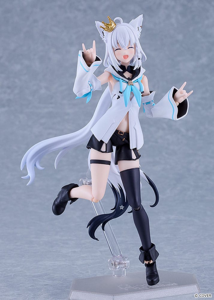 Hololive Production Figma Action Figure Shirakami Fubuki 15 cm
