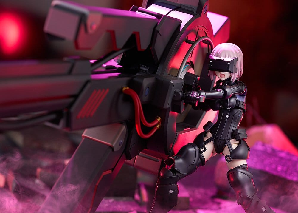 Fate/Grand Order Plamatea Plastic Model Kit Shielder/Mash Kyrielight (Ortinax) Black Barrel Edition 17 cm