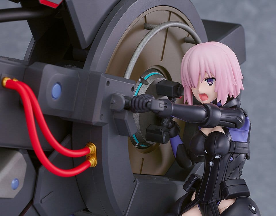 Fate/Grand Order Plamatea Plastic Model Kit Shielder/Mash Kyrielight (Ortinax) Black Barrel Edition 17 cm