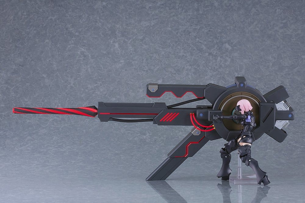 Fate/Grand Order Plamatea Plastic Model Kit Shielder/Mash Kyrielight (Ortinax) Black Barrel Edition 17 cm