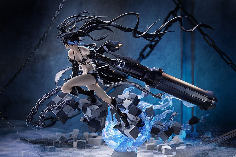 Black Rock Shooter PVC Statue 1/7 Black Rock Shooter: HxxG Edition 30 cm - Damaged packaging