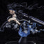 Black Rock Shooter PVC Statue 1/7 Black Rock Shooter: HxxG Edition 30 cm - Damaged packaging