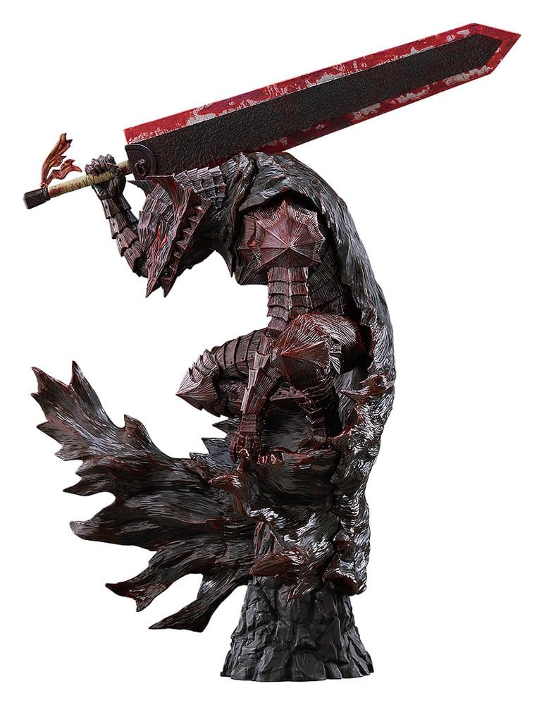 Berserk Pop Up Parade PVC Figure Guts (Berserker Armor): Bloody Paint Ver. L Size 28 cm