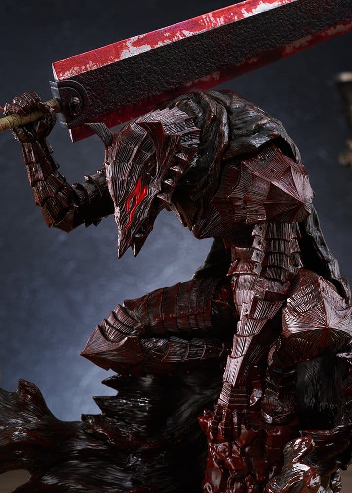Berserk Pop Up Parade PVC Figure Guts (Berserker Armor): Bloody Paint Ver. L Size 28 cm