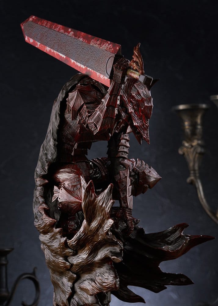 Berserk Pop Up Parade PVC Figure Guts (Berserker Armor): Bloody Paint Ver. L Size 28 cm