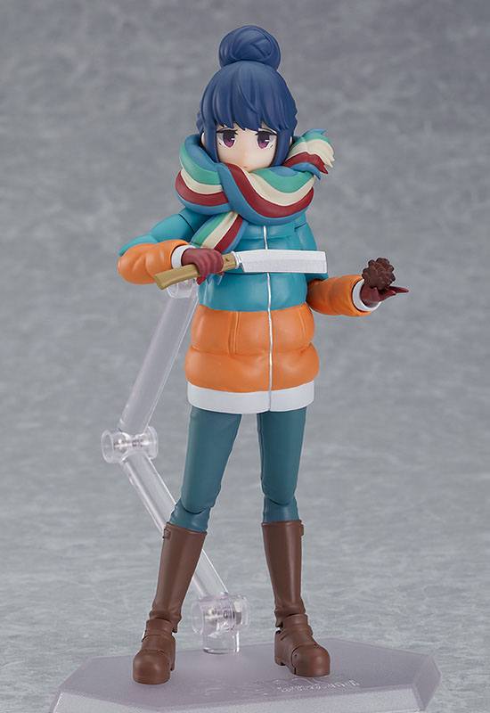 Laid-Back Camp Figma Action Figure Rin Shima DX Edition 13 cm