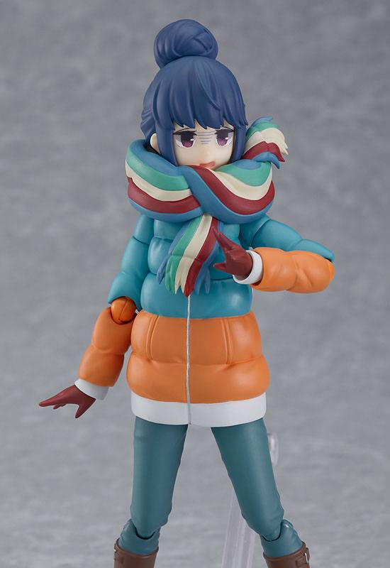 Laid-Back Camp Figma Action Figure Rin Shima DX Edition 13 cm