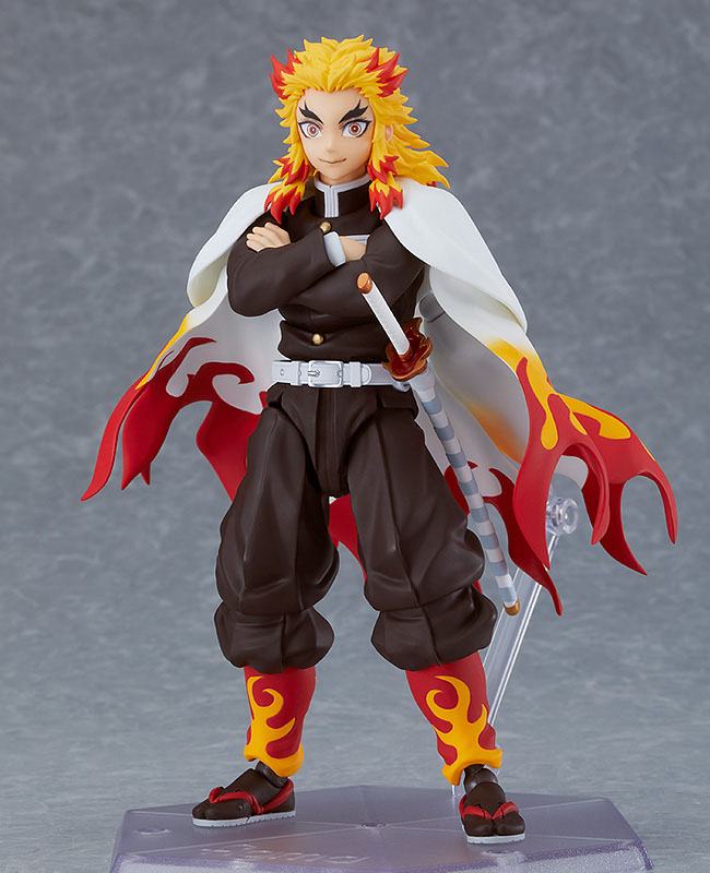 Demon Slayer: Kimetsu no Yaiba Figma Action Figure Kyojuro Rengoku (re-run) 15 cm