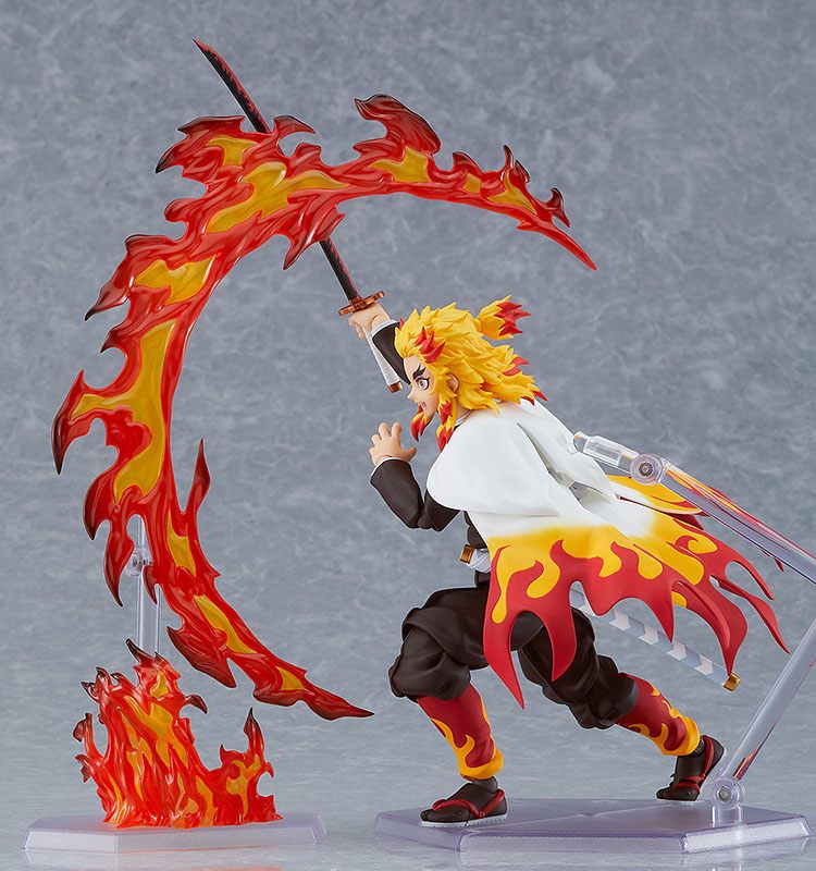 Demon Slayer: Kimetsu no Yaiba Figma Action Figure Kyojuro Rengoku (re-run) 15 cm