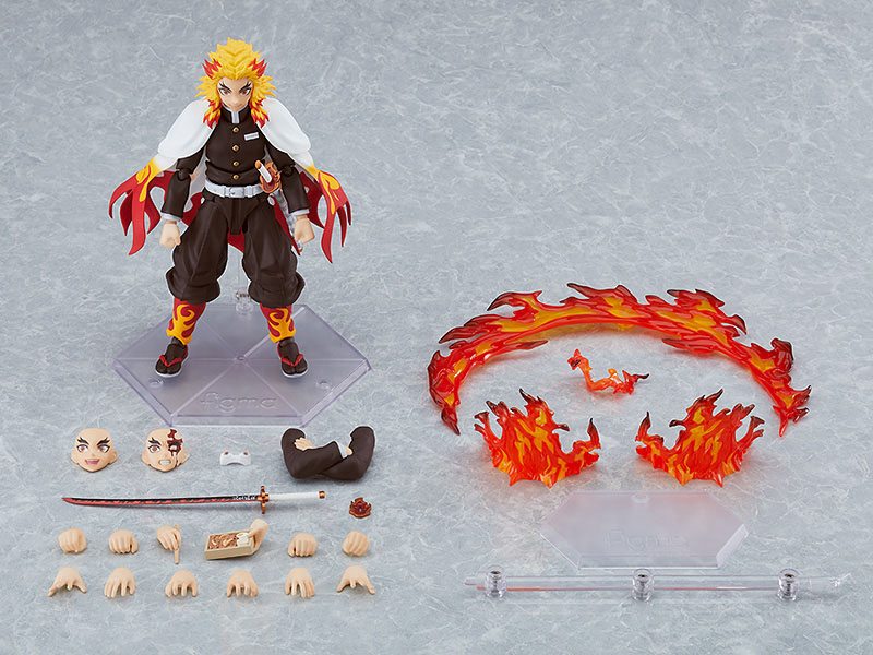 Demon Slayer: Kimetsu no Yaiba Figma Action Figure Kyojuro Rengoku (re-run) 15 cm