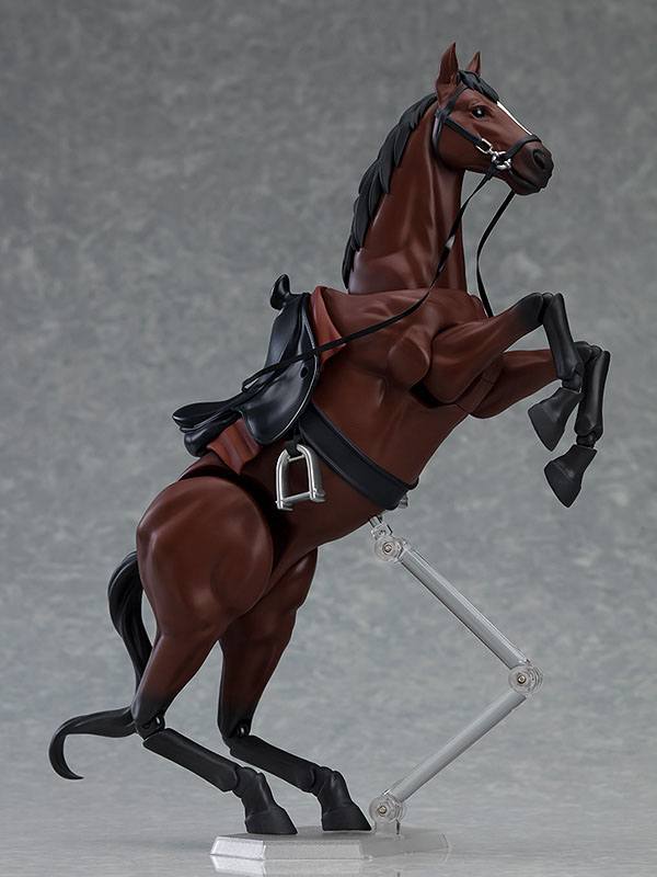 Original Character Figma Action Figure Horse ver. 2 (Chestnut) 19 cm