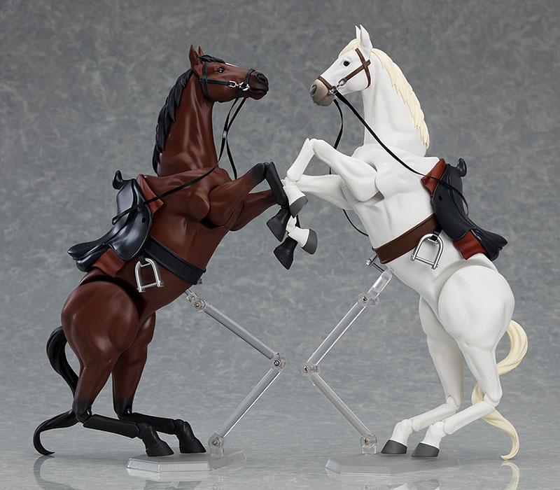 Original Character Figma Action Figure Horse ver. 2 (Chestnut) 19 cm